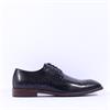 6th Sense Guitar Plain Toe Dress Shoe - Black